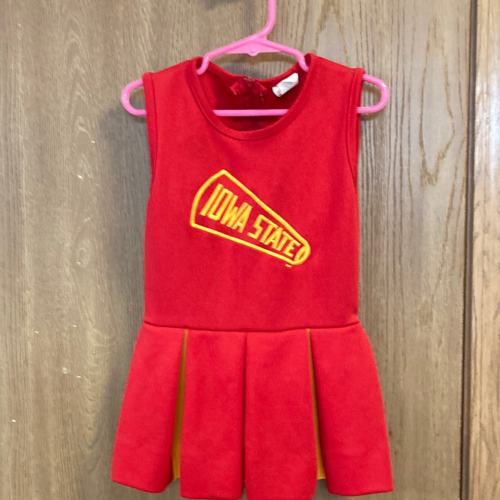 Kids Iowa State cheerleading outfit size 4